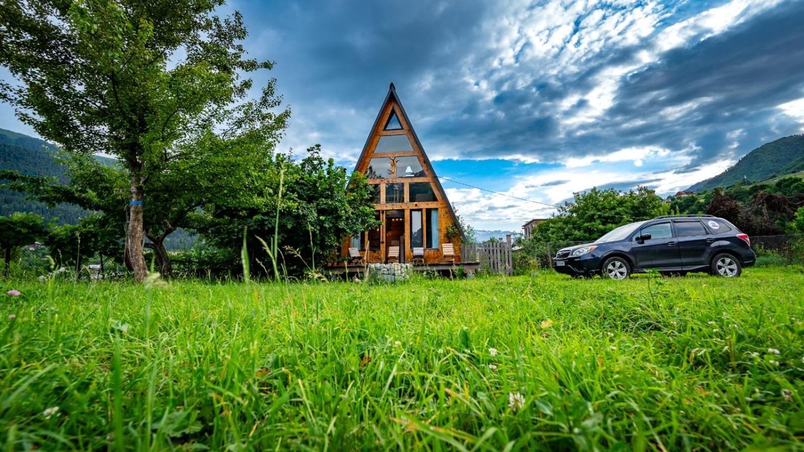 A-Frame Mestia Eksteriør bilde