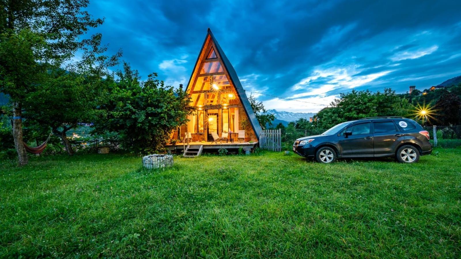 A-Frame Mestia Eksteriør bilde